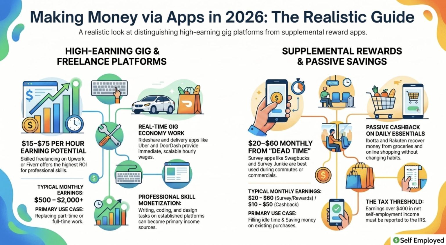 Best apps to make money in 2026: tried-and-tested guide