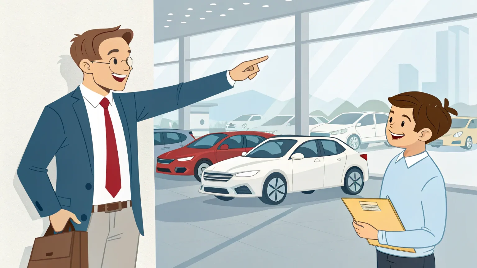 car salesmen allies