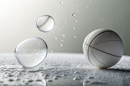 glass ball rubber