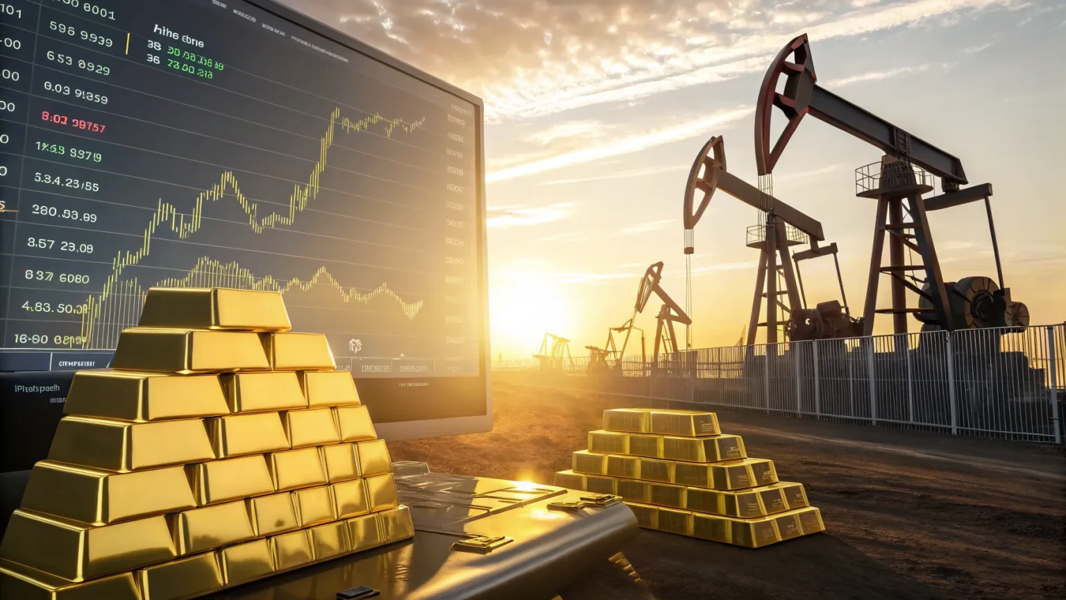 oil gold markets israel