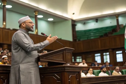owaisi challenges modi