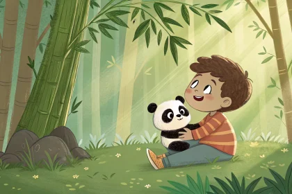 gratitude panda tale