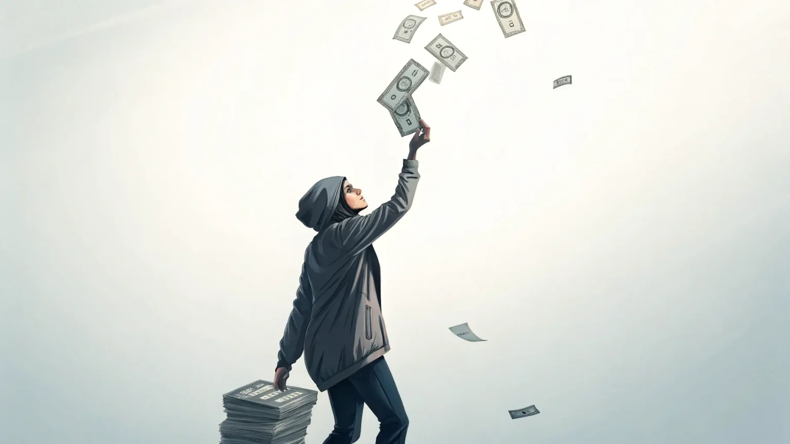 sudden wealth vanish