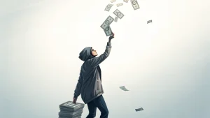 sudden wealth vanish