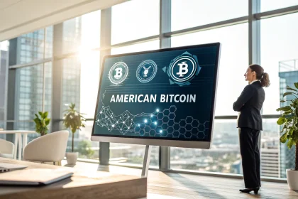 american bitcoin secures investment