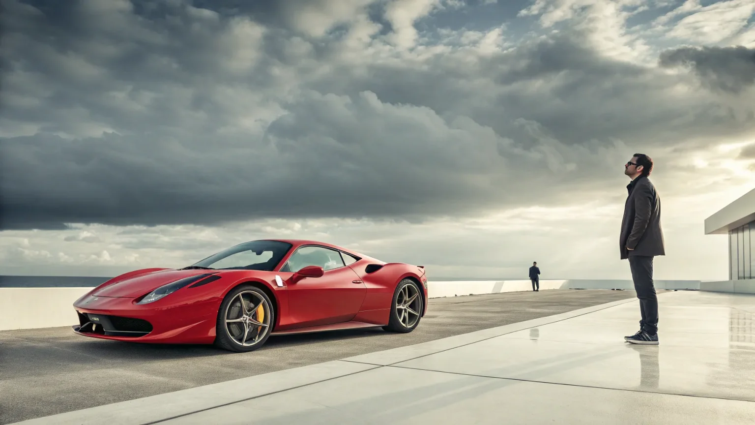 buy ferrari then let go