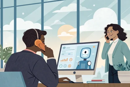 customer service bots human agents