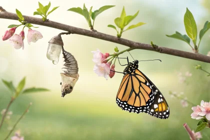 struggle butterflies teach growth