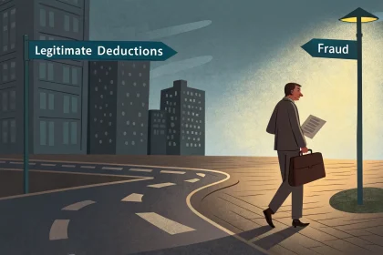 tax write offs business fraud begins