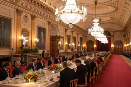 trump second uk visit business