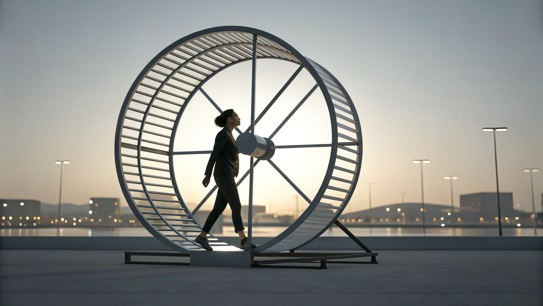 Visual Reference: Breaking Free From The Upgraded Hamster Wheel