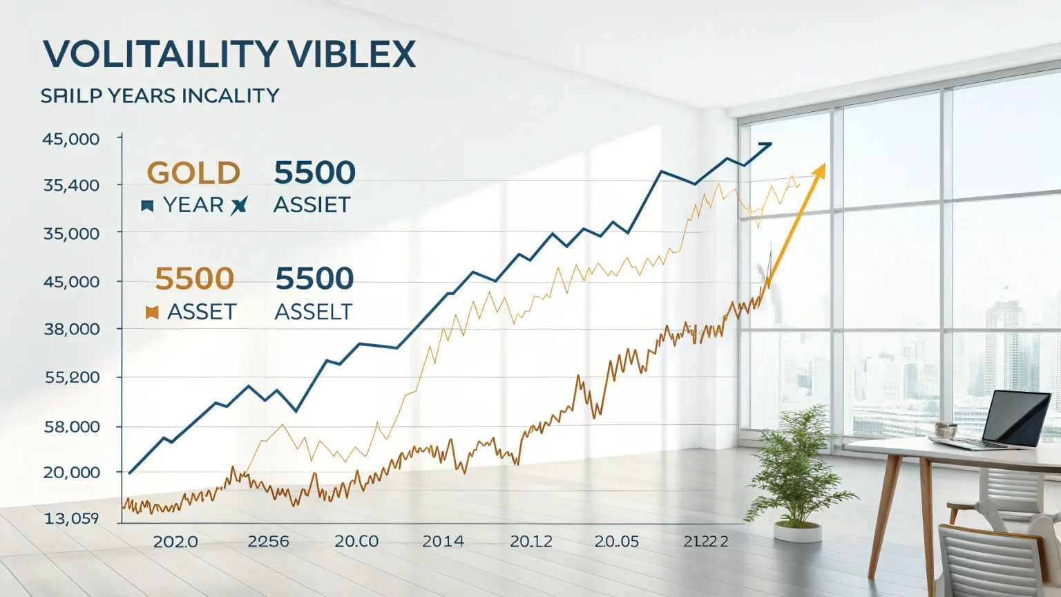 gold volatility hits multi year high