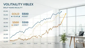 gold volatility hits multi year high