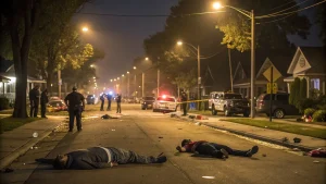 north carolina party shooting thirteen shot