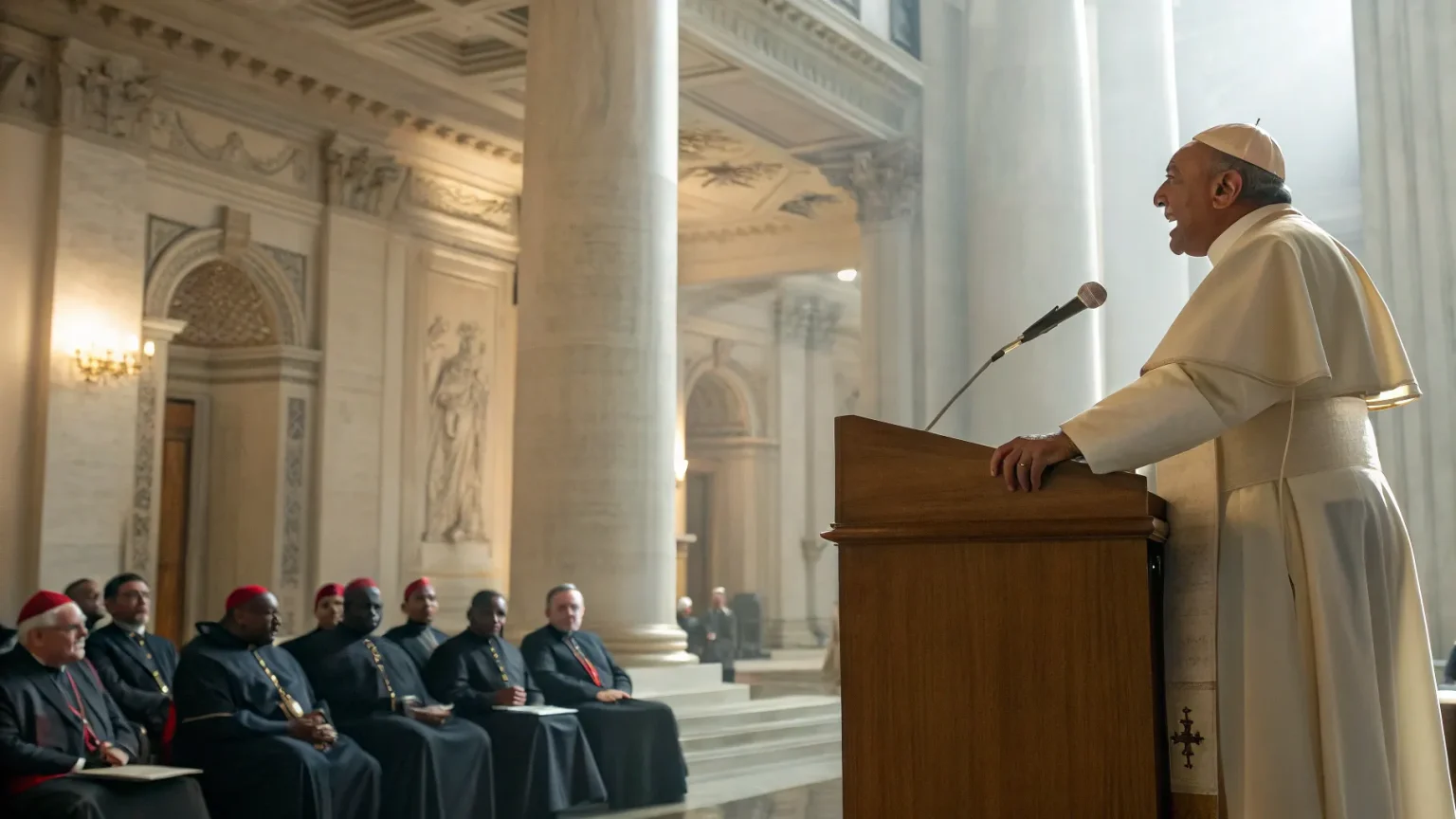 pope urges chicago unions immigrants