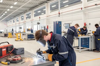 trade schools spotlight labor shortage