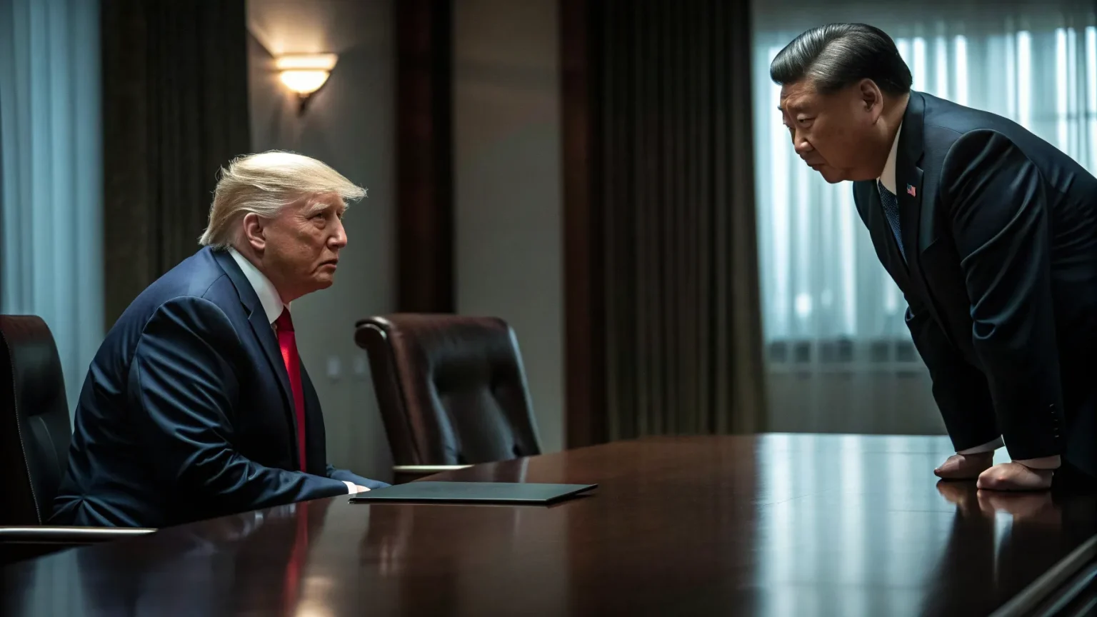 trump threatens tax chinese imports