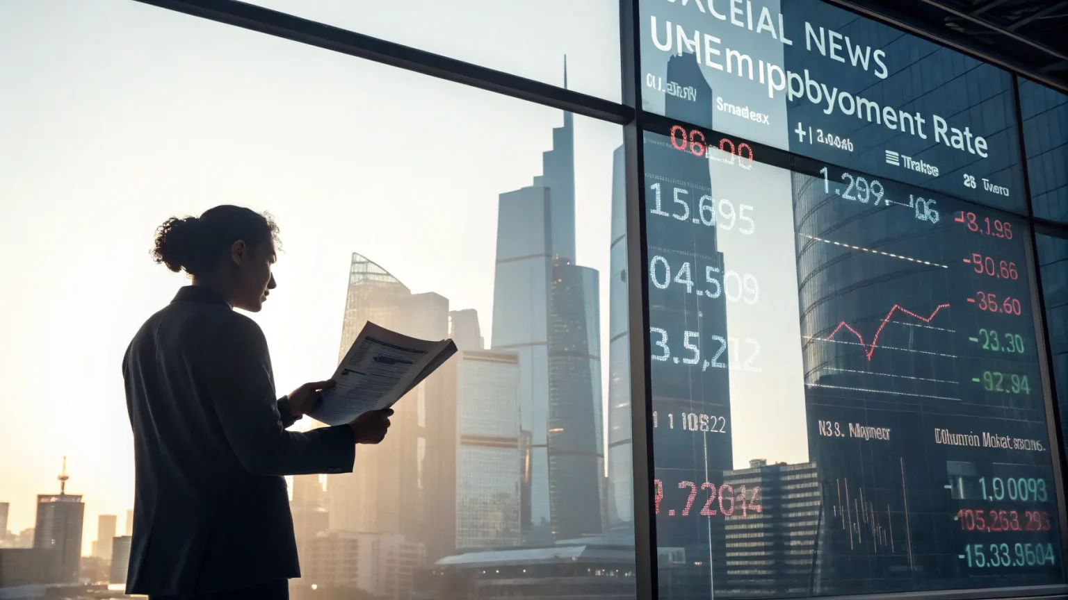 unemployment rate edges up slightly