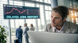 delayed jobs report test market