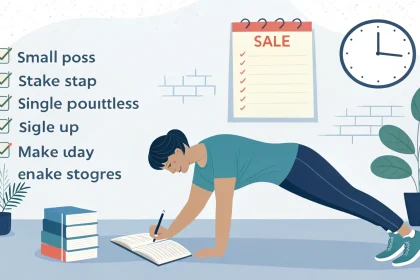 beat laziness with micro wins