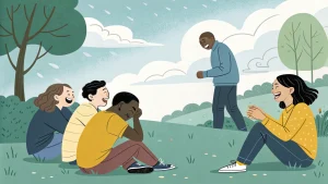 happy people dont attack pain