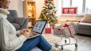 holiday shoppers use buy now pay later