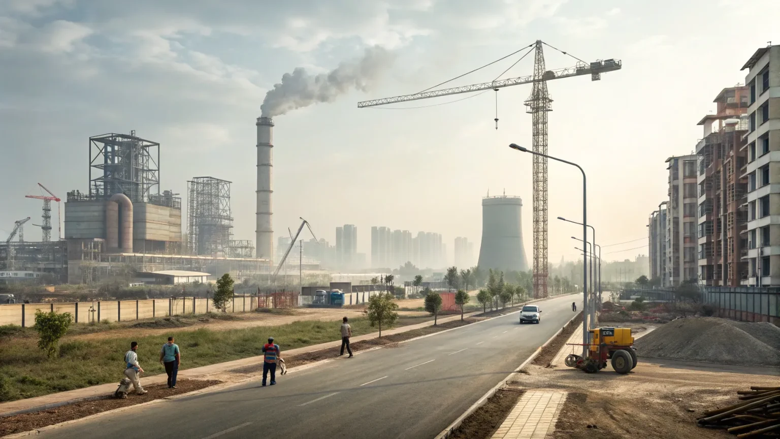 india core sector november growth