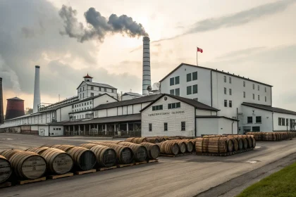 jim beam distillery production pause
