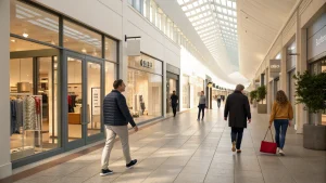 mall shopping economic indicator clues
