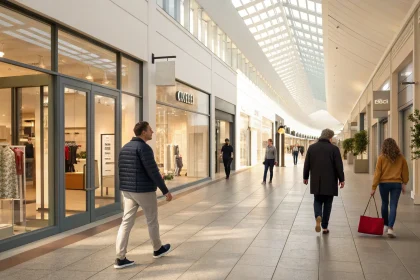 mall shopping economic indicator clues