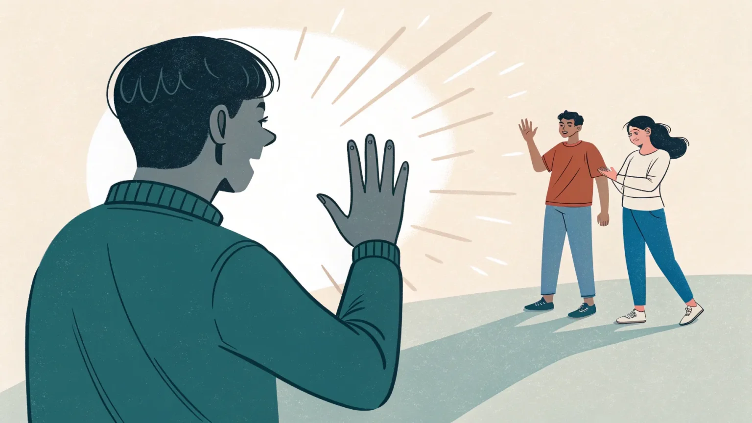 pause before you push defuse conflict