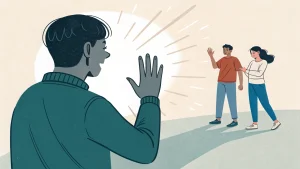 pause before you push defuse conflict