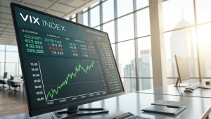 vix rises before earnings reports