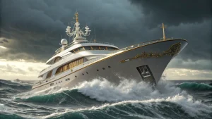 wealth without competence sinking ship