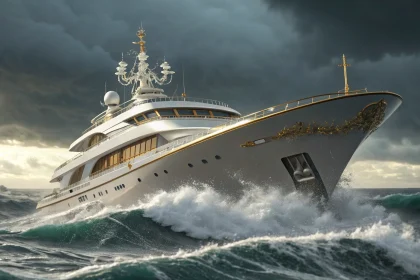 wealth without competence sinking ship