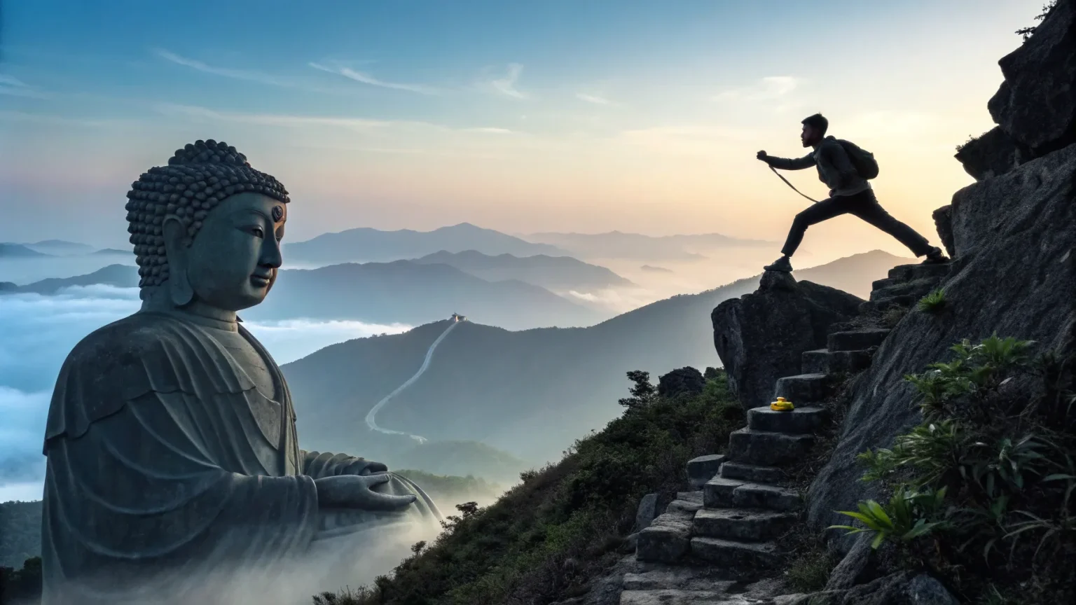 be ferocious in effort buddha