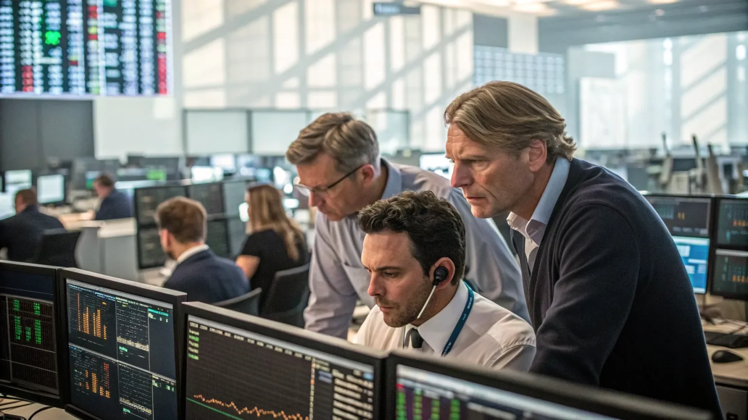 midday market movers investor unease