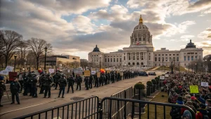 minnesota protests intensify after ice shootings