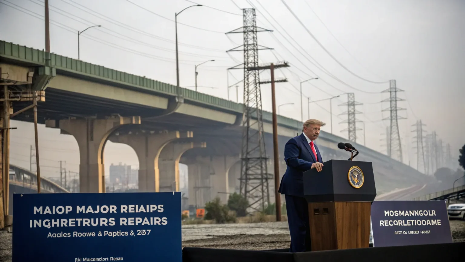 president calls costly infrastructure overhaul