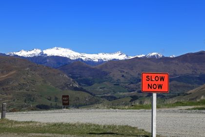 slow down signage; Slow Season