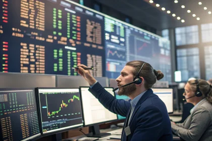 stocks sharp moves at midday