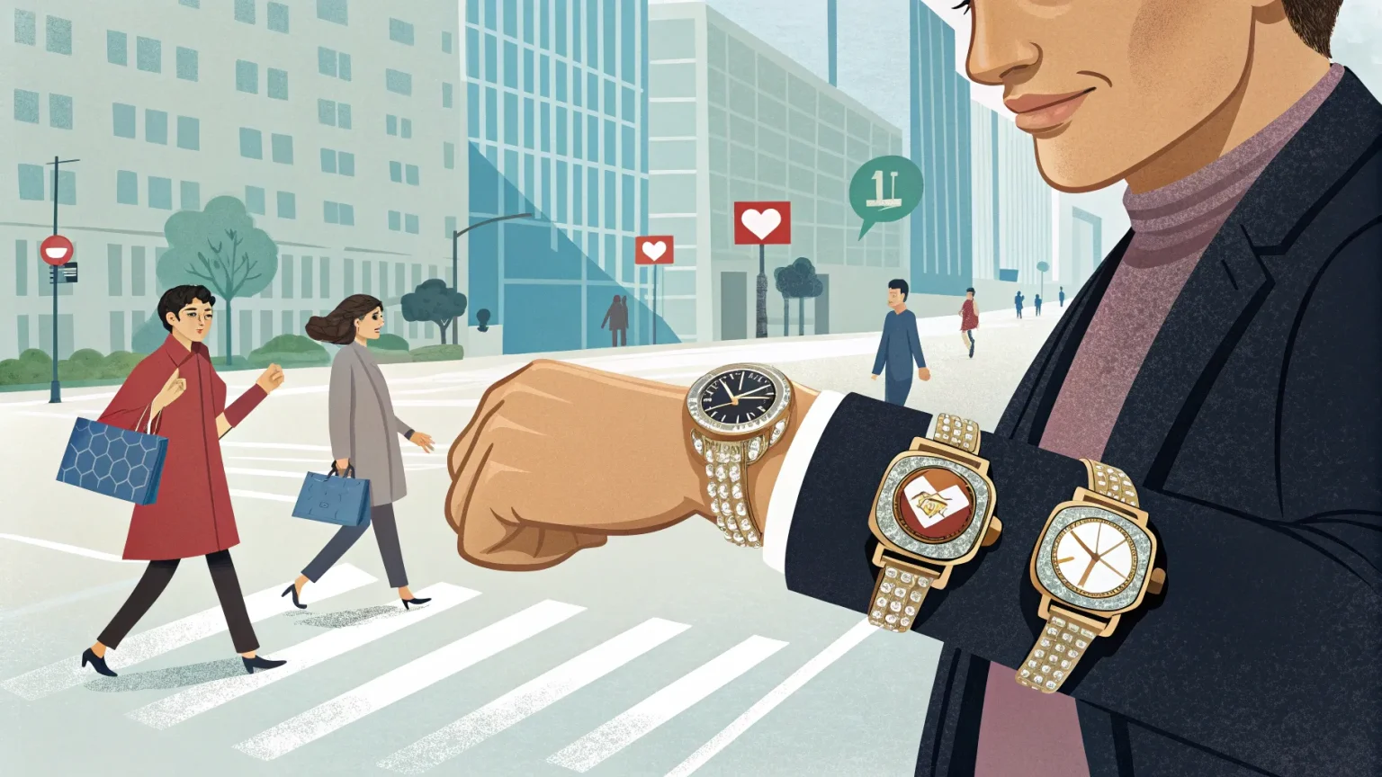 why i wear fake watches on purpose