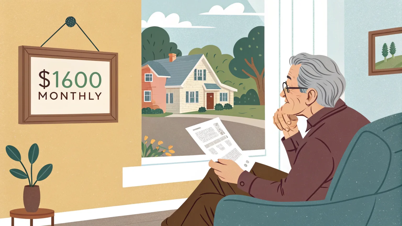 annuity income matches rental cash flow