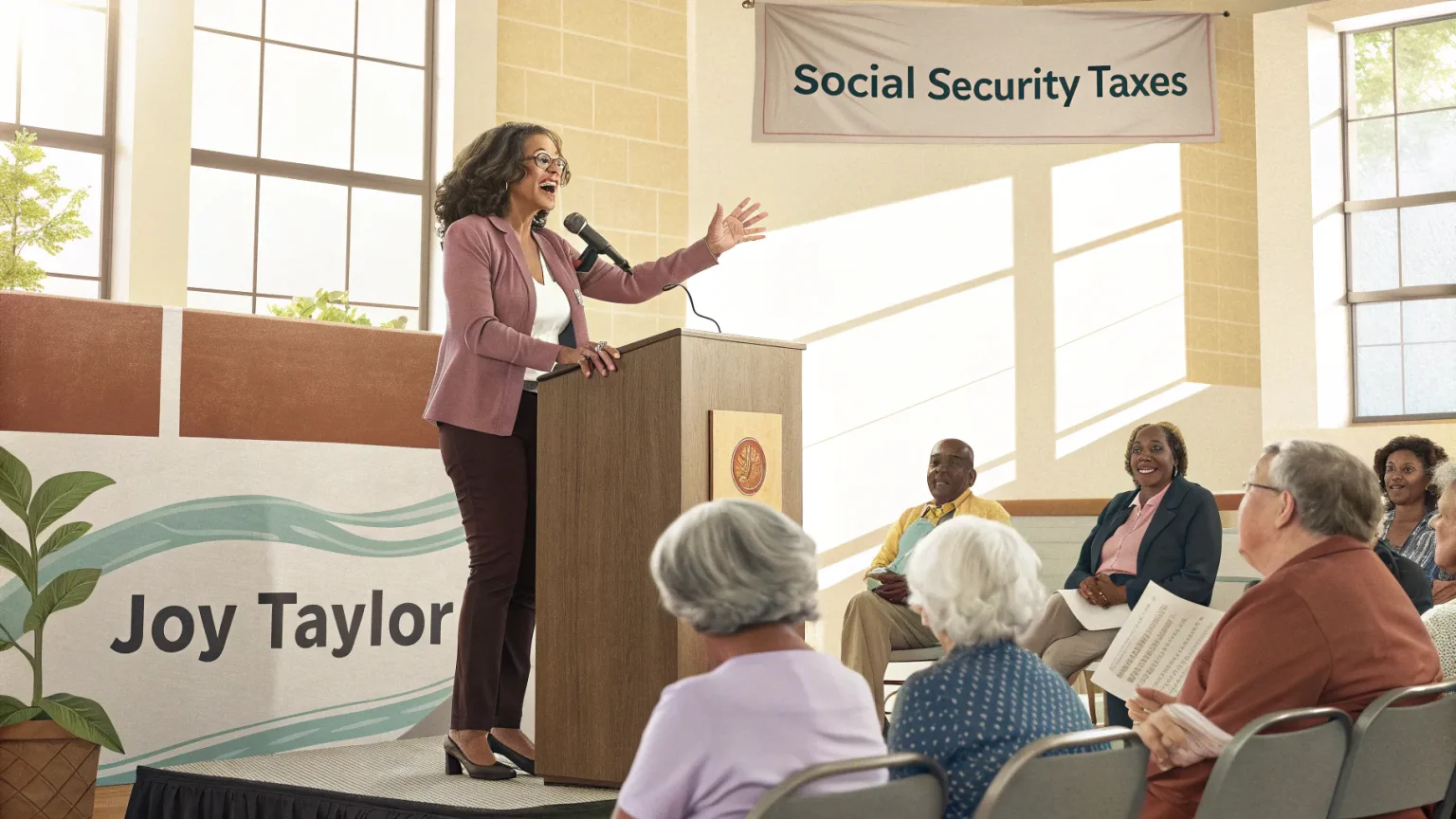 joy taylor social security taxes