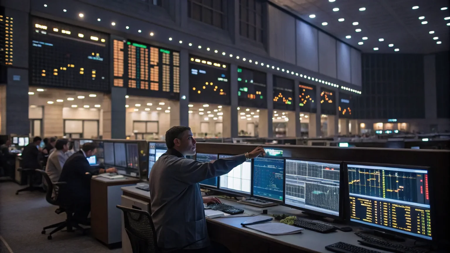 stocks swing sharply after hours trading