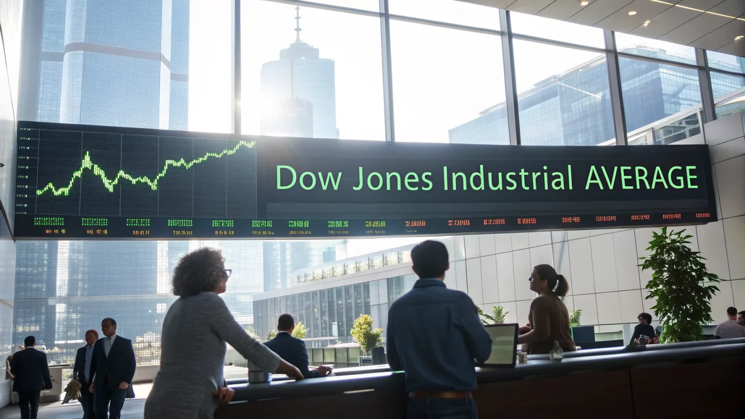 dow record trump predicts gains