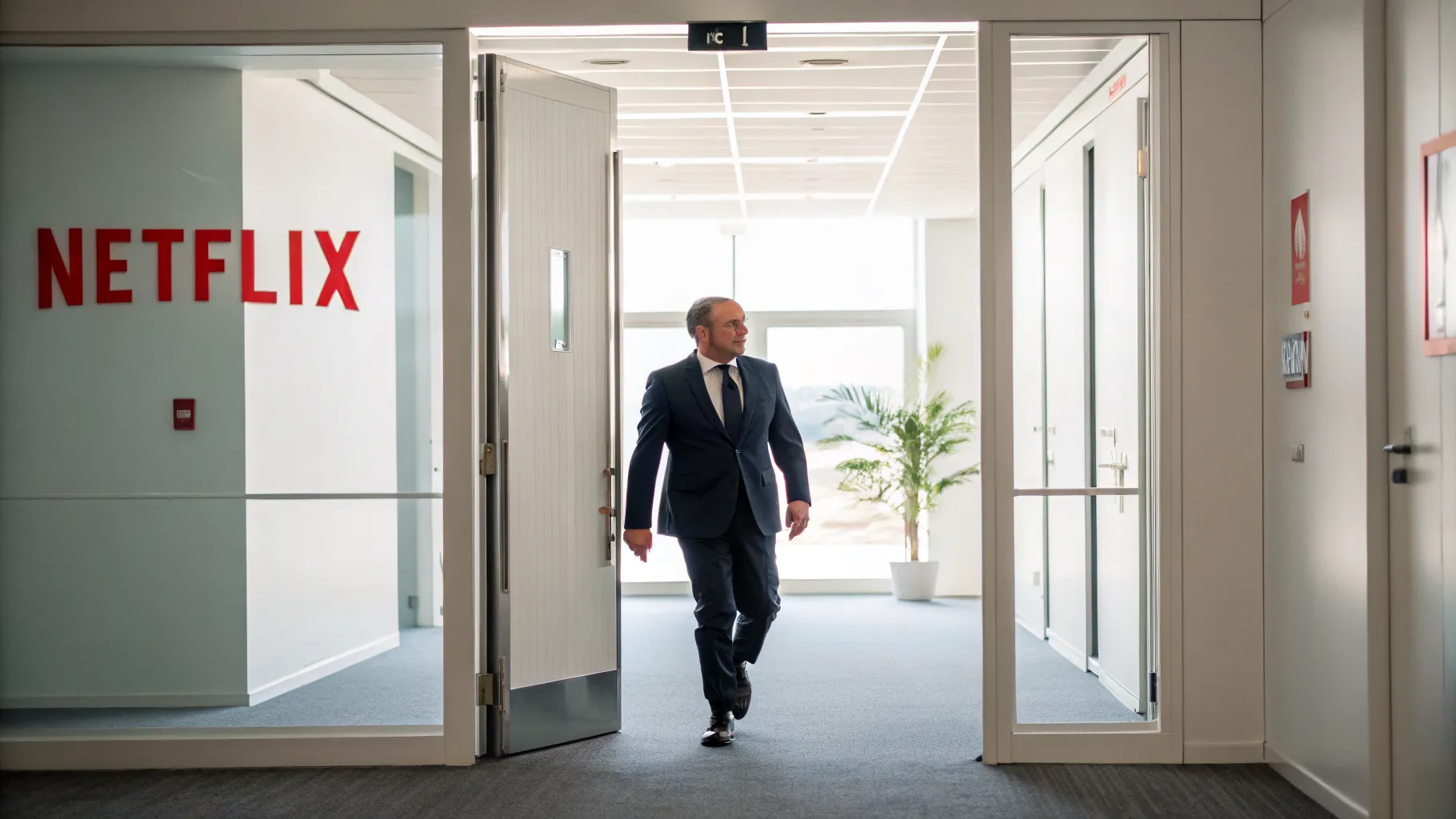 netflix exit clears path paramount