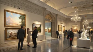 us art auctions rebound percent