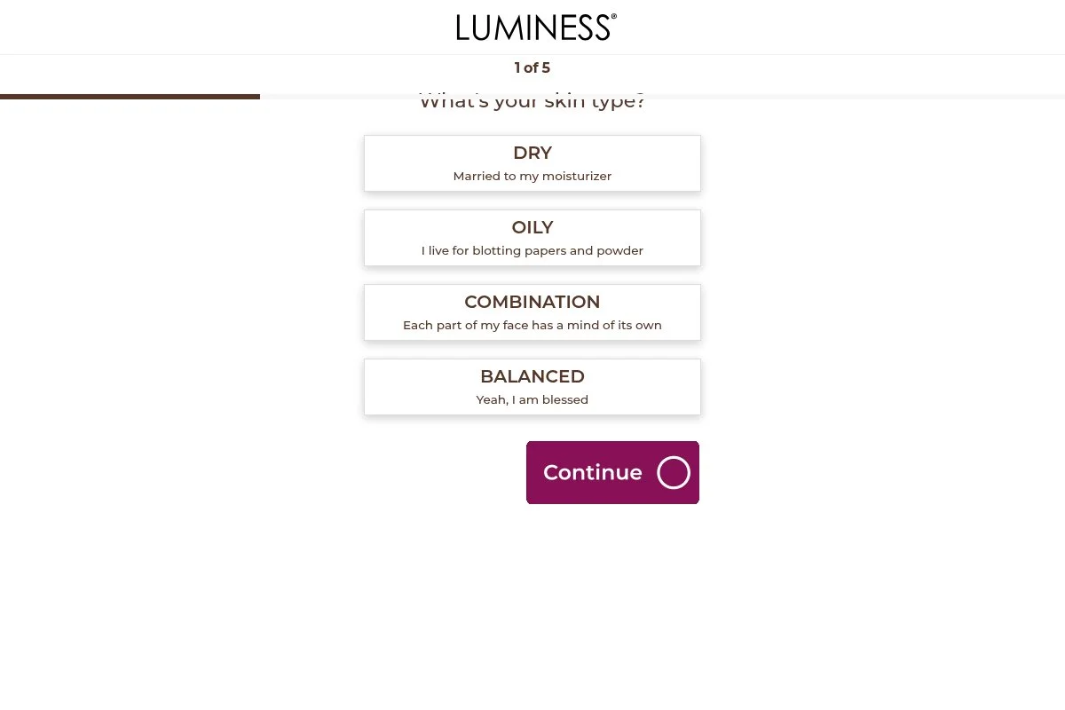 Screenshot of Breeze homepage