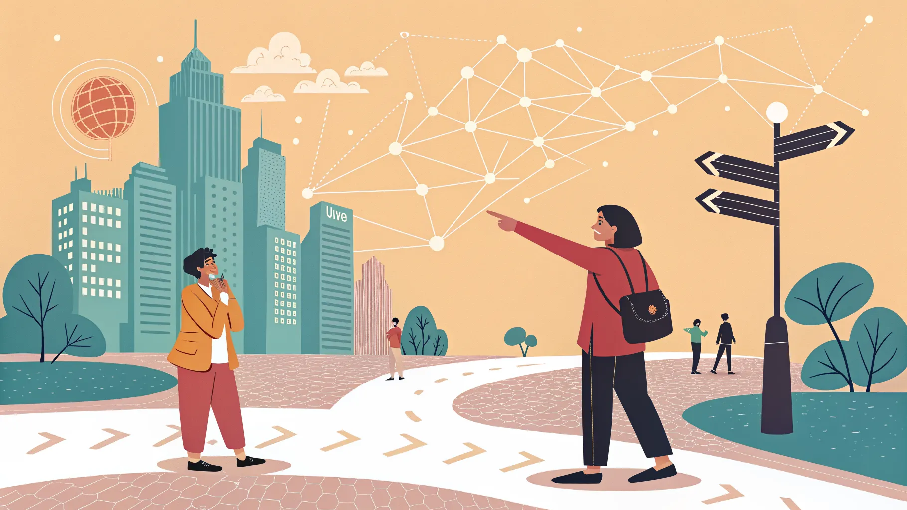 network helping ten people daily